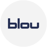 Blou logo